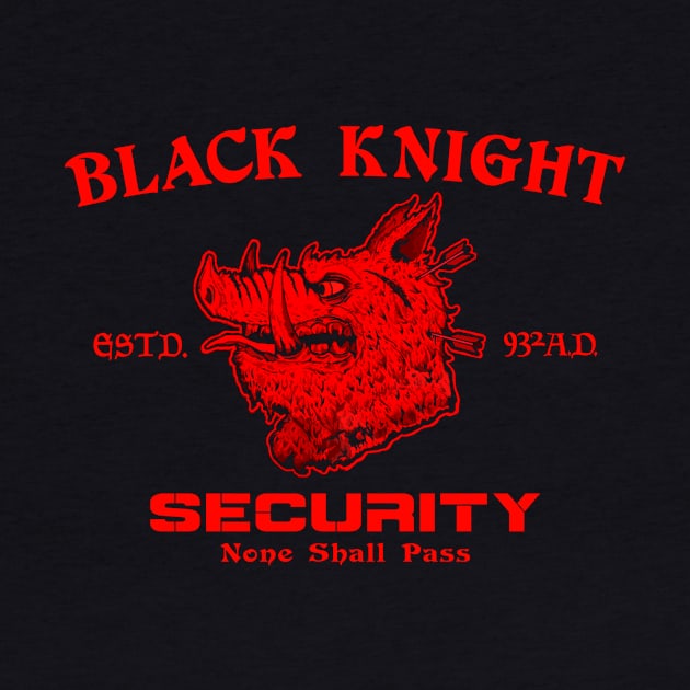 Black Knight Security (Black Print) by Miskatonic Designs